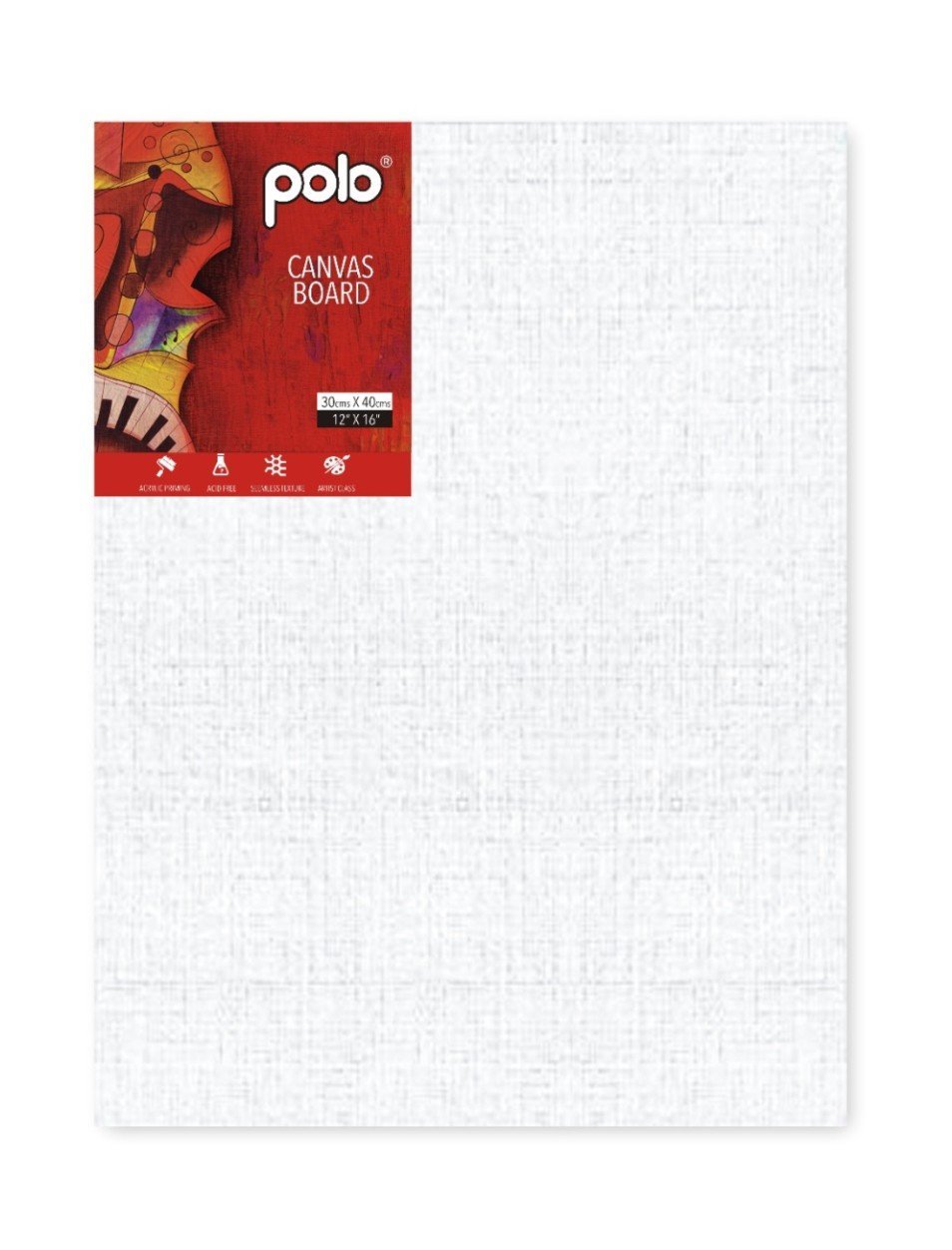 Polo Canvas Board 30cm x 40cm - Polo Colours